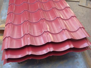 China A oficina do aço de cobertura do telhado do metal de AISI/ASTM/JIS vitrificou a forma da telha fornecedor