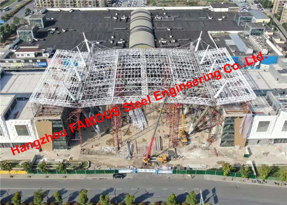 China Telhado estrutural de aço comercial galvanizado do fardo da tubulação para o shopping fornecedor