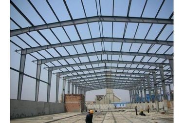 China armazém galvanizado personalizado Grande-período do quadro das fabricações do aço estrutural fornecedor