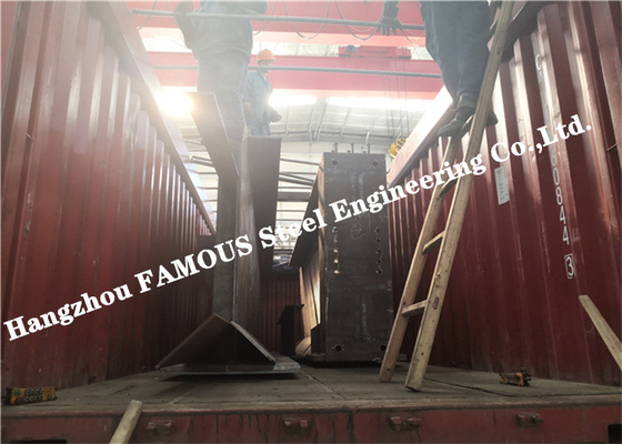 China fabricação estrutural da ponte de fardo do aço de 1500t ASTM A588 Corten exportada para Oceania fornecedor