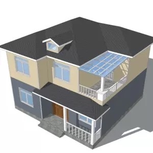 China Construção de aço rápida da luz da prova do terremoto do conjunto que constrói a casa modular da casa de campo da casa pré-fabricada fornecedor