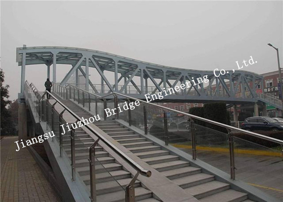 China A ponte pedestre de aço de construção do metal pintou Bailey Panel Prefabricated fornecedor