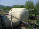 Tanque brilhante horizontal do controle de aço industrial de aço inoxidável da água das construções fornecedor
