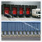 Portas da doca de carga do recipiente com abrigo do selo para o armazém e o centro de distribuição fornecedor