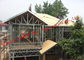 Aço de pouco peso de superfície casa de campo de construção Pre-projetada galvanizada para a residência fornecedor