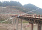 Período longo pré-fabricado personalizado da construção de ponte de Bailey da construção de aço do projeto fornecedor