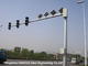 Estrutura do sinal de estrada Q345 para sistemas de vigilância e câmeras do tráfego fornecedor