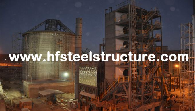 Construções de aço industriais do metal pré-fabricado do OEM para armazenar tratores e equipamento agrícola 4