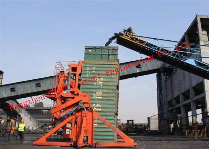 Fabricações do aço estrutural da maquinaria de Gallary das rampas de transporte para a construção do porto 0