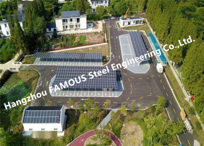 Painel fotovoltaico à prova d'água personalizado Sistema de montagem de garagem solar fotovoltaica à prova d'água 0