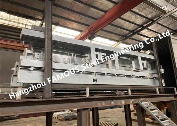 Seção fabricações estruturais de aço Q345B galvanizado EPS de H 0
