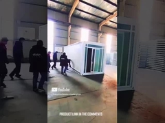 20ft Flat Pack Prefab Container House Casa Modular de montagem fácil