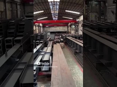 H Estrutura de aço soldada por vigas Fabricação de guindaste Estrada de aterragem