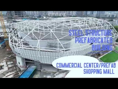 Construção de estruturas de aço OEM, pré-fabricados de estruturas metálicas