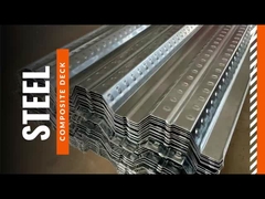 Vigas de aço fabricadas personalizadas Q345B para o assoalho concreto do Decking do metal