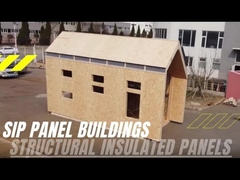 Painéis isolados estruturais de temperatura controlada automática para parede, piso e teto