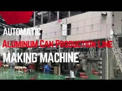 Equipamento de produção de latas de alumínio de precisão para as indústrias de bebidas e medicina