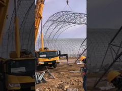 Projeto e Fabricação de Edifícios Industriais Leves em Aço com Demonstração de Estruturas Espaciais