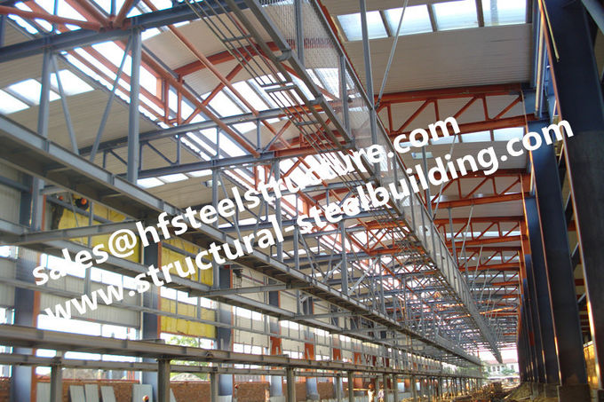 Construções de aço industriais da categoria de Q235 Q345, construções de aço de construção do aço da casa pré-fabricada do local 1